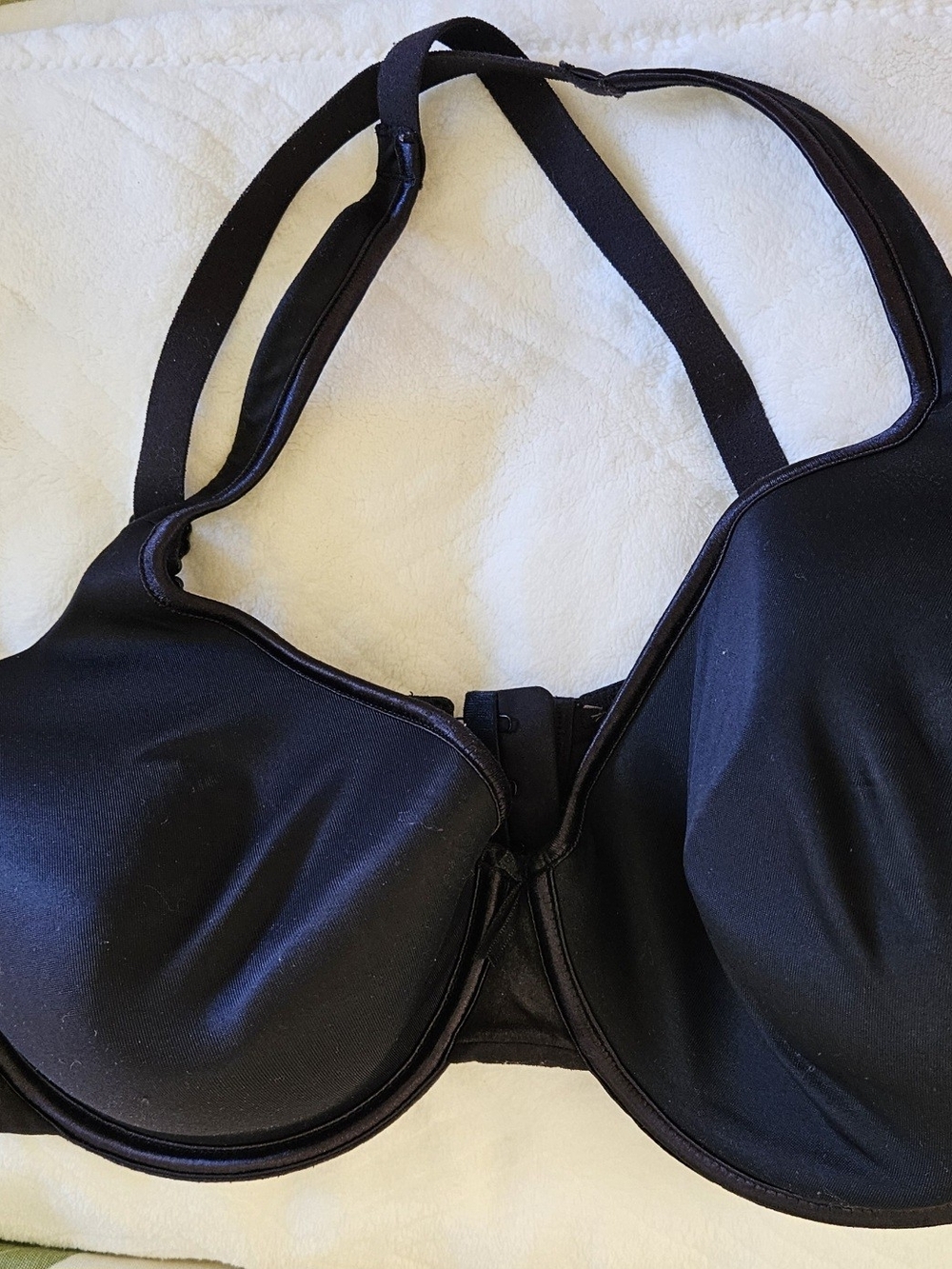 Vanity Fair Black Underwire Convertible Bra Size 42C